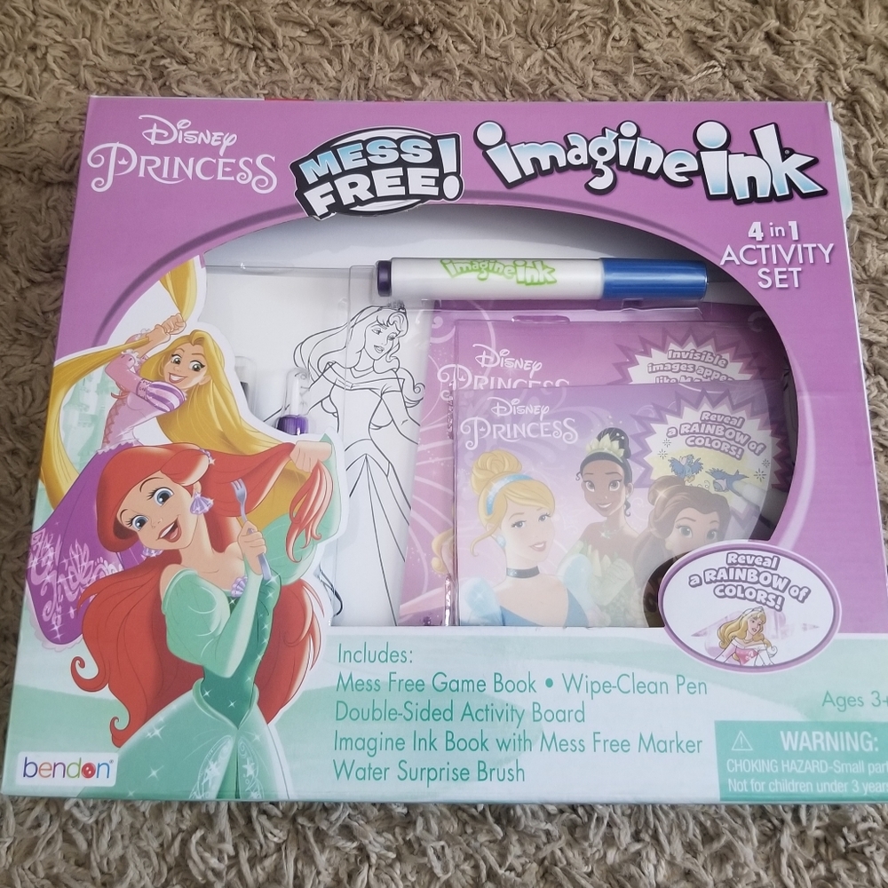Disney Princess Imagine Ink 4 on 1 Activity Set
